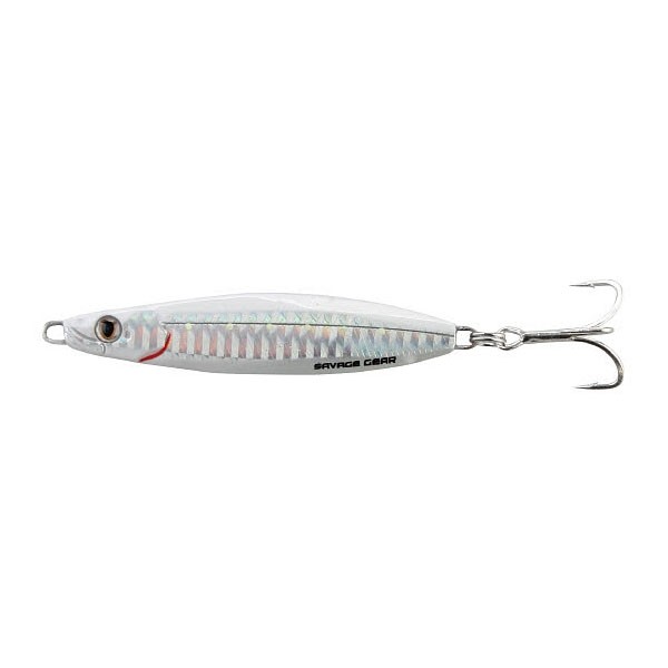 Пилькер Savage Gear Psyho Sprat 60гр 03s french bone silver - фото 1