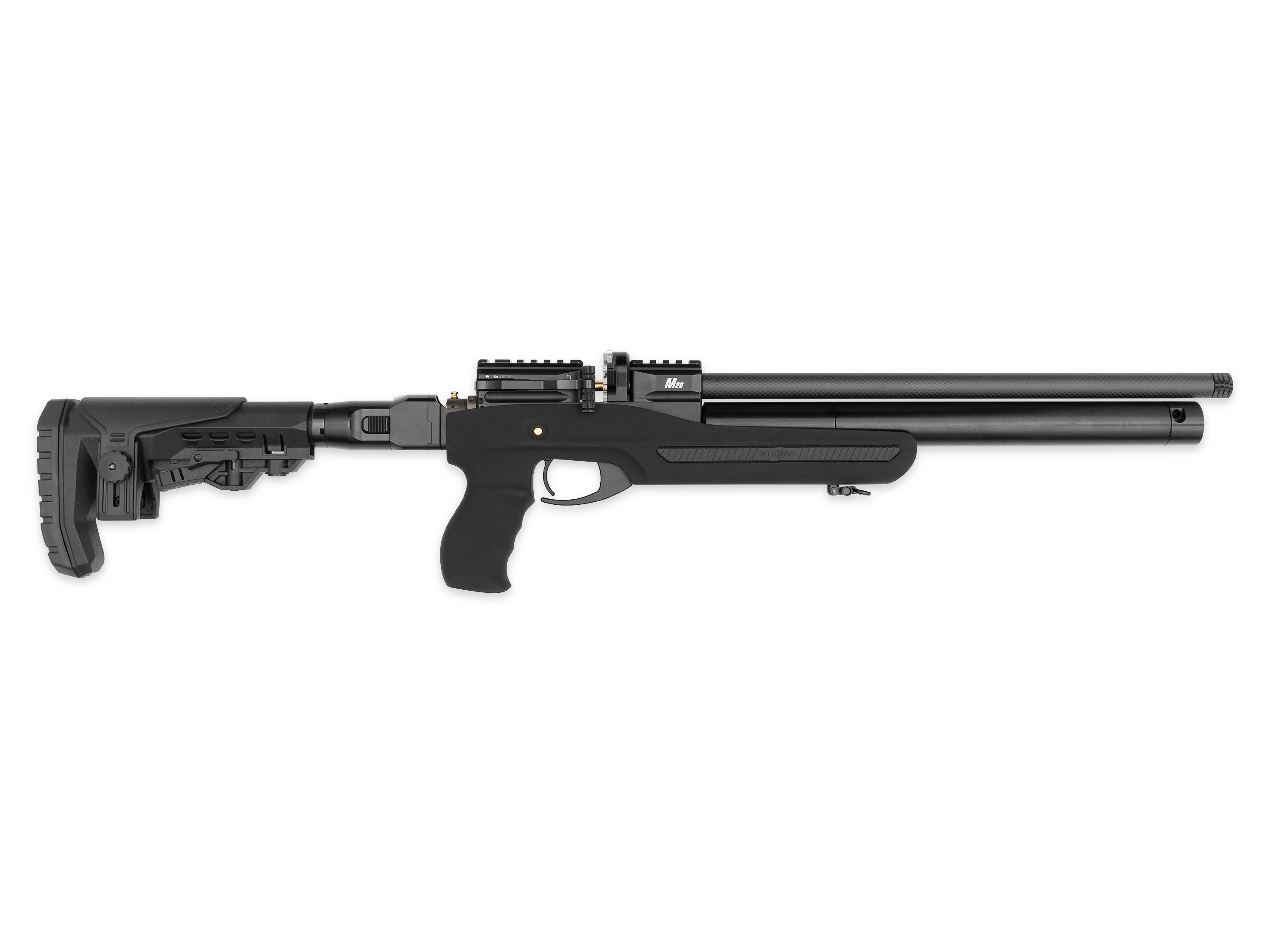 МП Винтовка Ataman M20SD 647 STBK Полнотел Ультракомпакт Soft-Touch черный бук 6 - фото 1