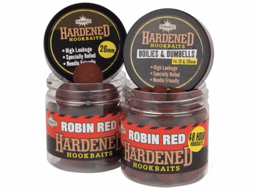 Бойлы Dynamite Baits Hardened Robin Red hardened 26мм - фото 1