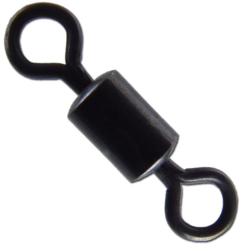 Вертлюг Gardner Covert mini rig swivels с застежкой 20шт №12 - фото 1