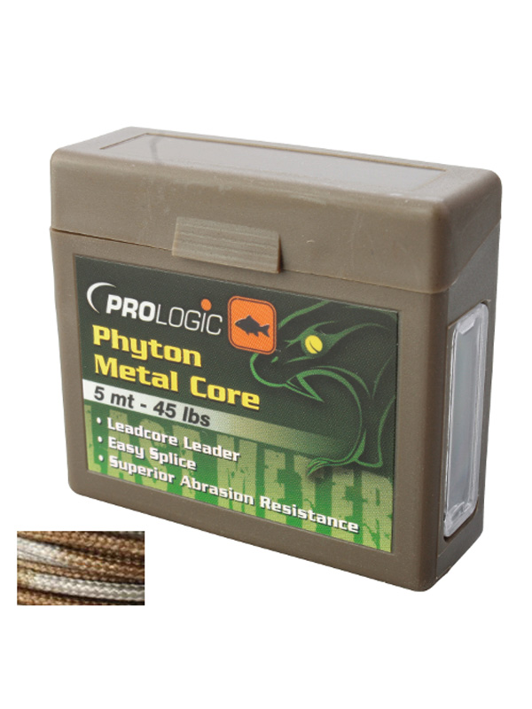 Лидкор Prologic Phyton metal core 5m 45lb lead free - фото 1