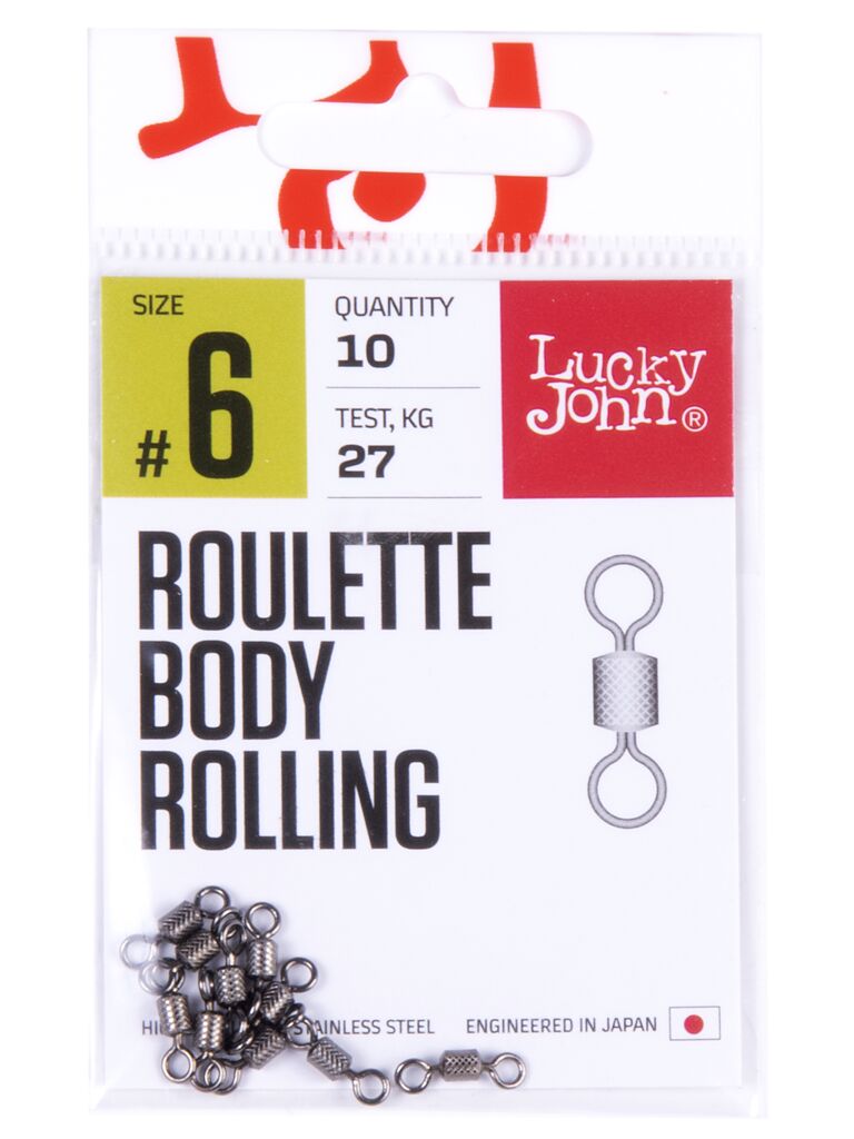 Вертлюг Lucky John Roulette body rolling 006 - фото 1