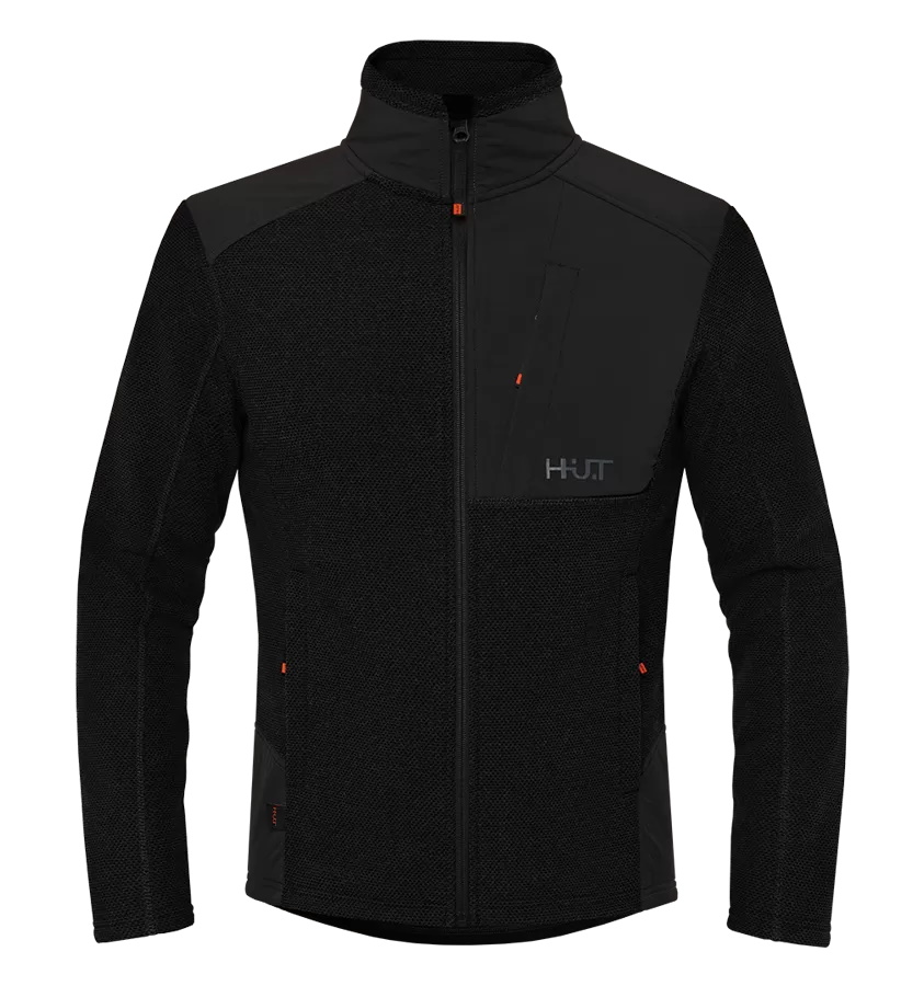 Джемпер H.U.T. Urman флис чёрный - фото 1