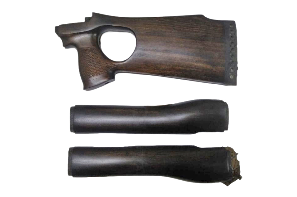 Приклад+цевье Левша Тигр ортопед. бук - фото 1