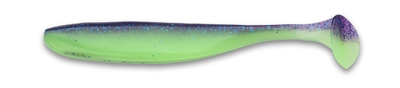 Приманка Keitech виброхвост Easy shiner 6,5" PAL06 Violet lime belly - фото 1