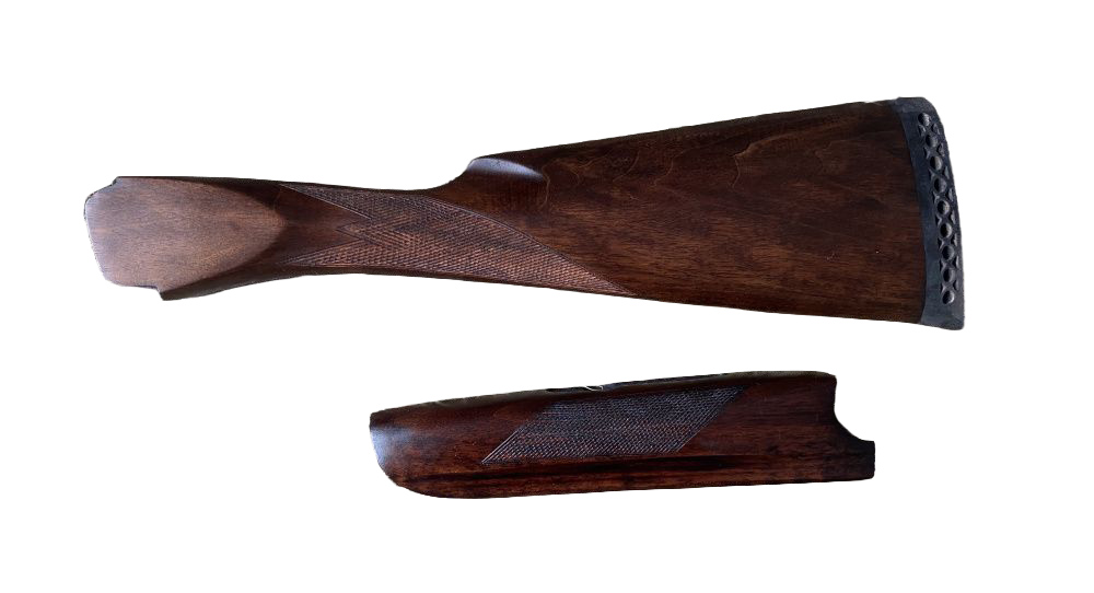 Приклад+цевье Левша ИЖ-12 Английская ложа орех - фото 1