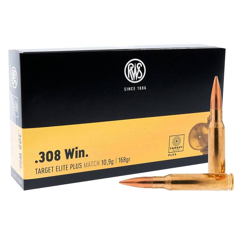 Патрон 308Win RWS 10,9 Target Elit Plus - фото 1