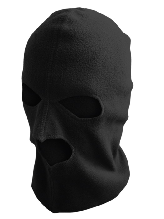 Шлем-маска Хольстер Самурай черный - фото 1