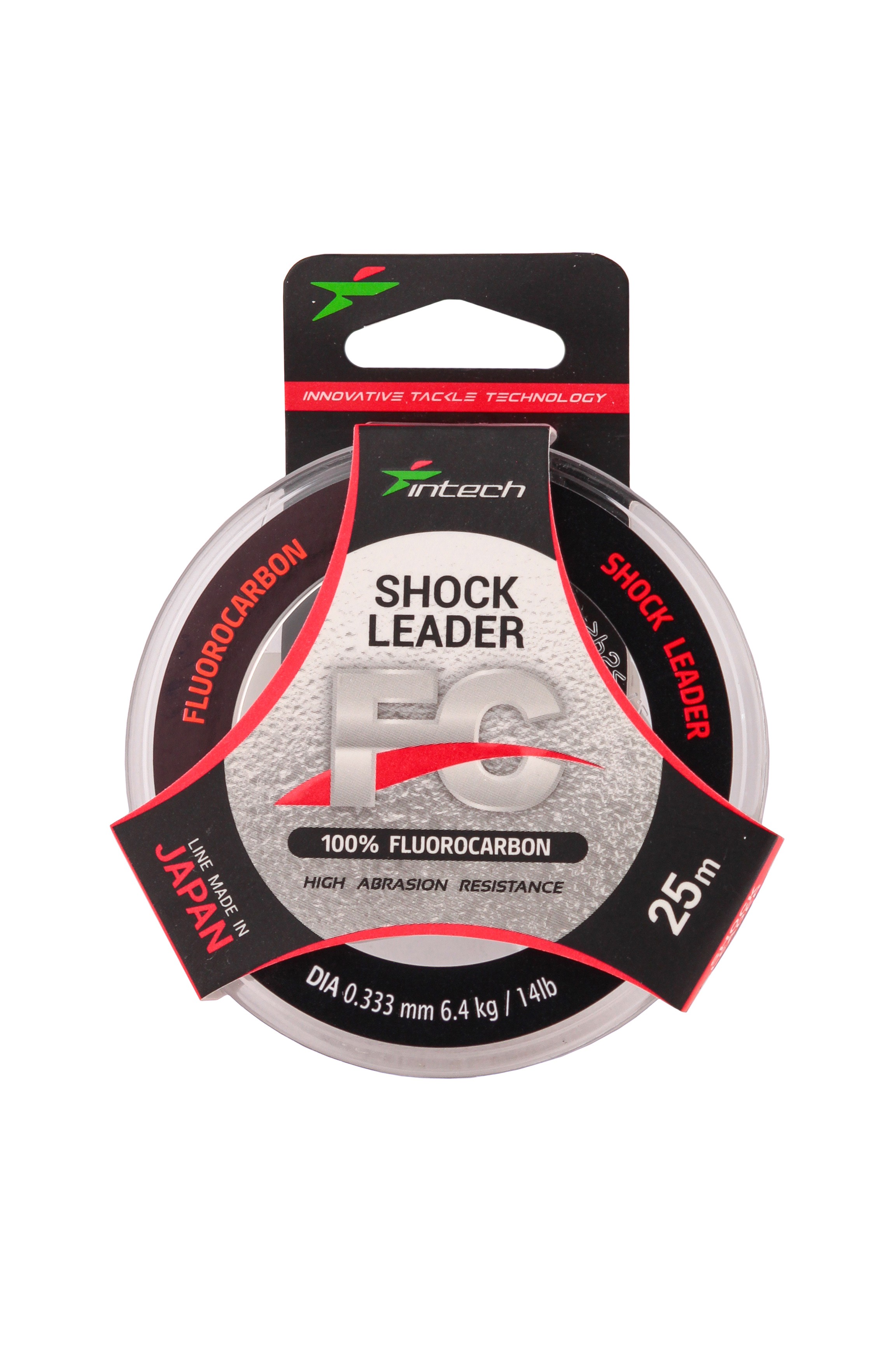 Леска Intech FC Shock Leader 25м 0.333мм 6,4кг 14lb - фото 1