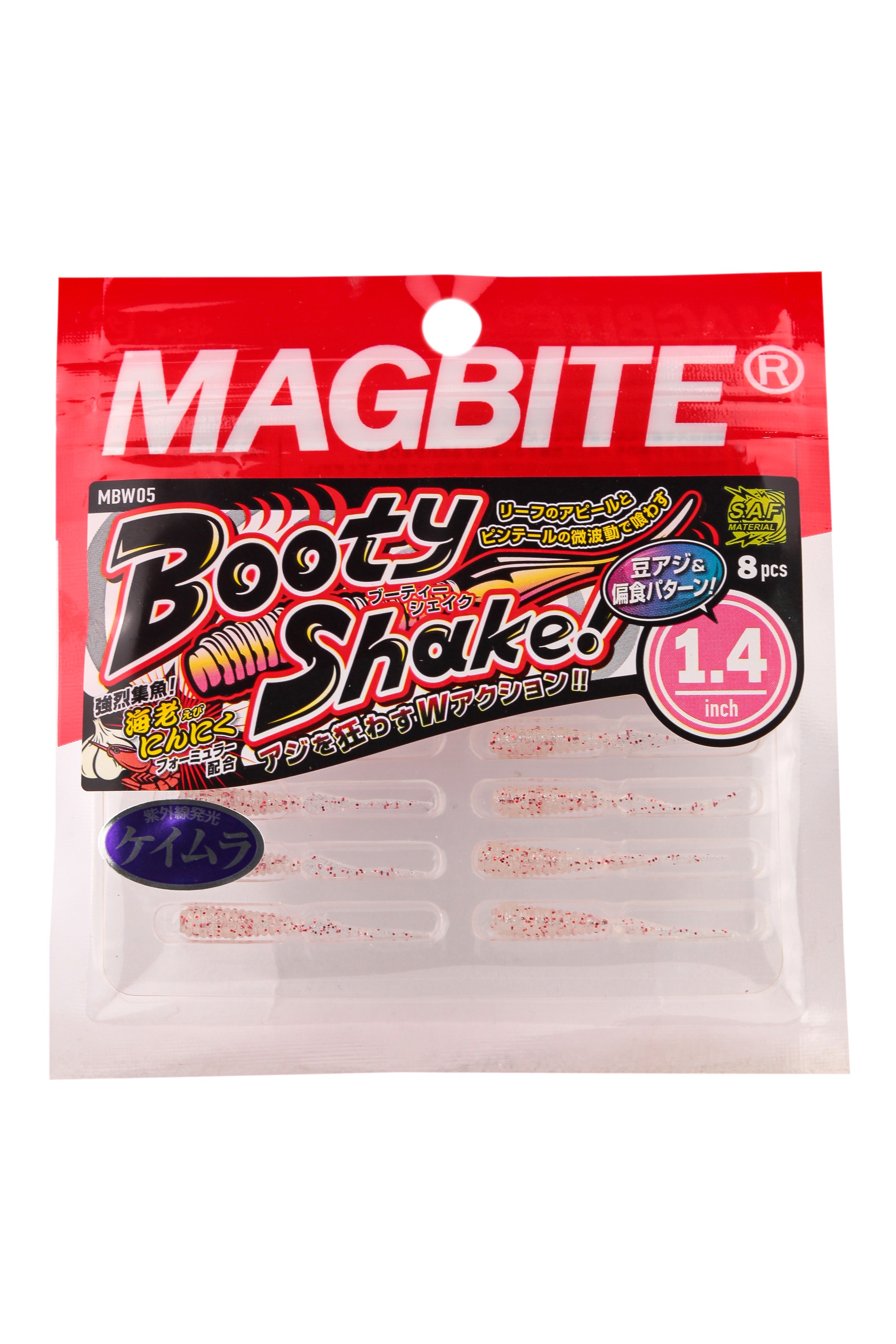 Приманка Magbite MBW05 Booty Shake 1,4" цв.03 - фото 1