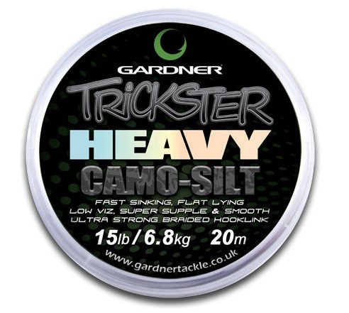Поводочный материал Gardner trickster heavy camo silt 25lb - фото 1