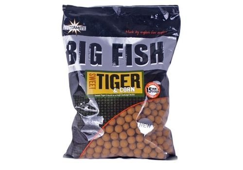 Бойлы Dynamite Baits Sweet Tiger & corn 20мм 1,8кг тонущие - фото 1