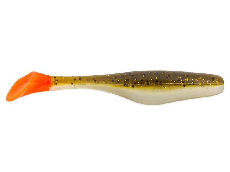 Приманка Bass Assassin Walleye Assassin 4&quot; Green Pumpkin Gold OT BA-Edition - фото 1