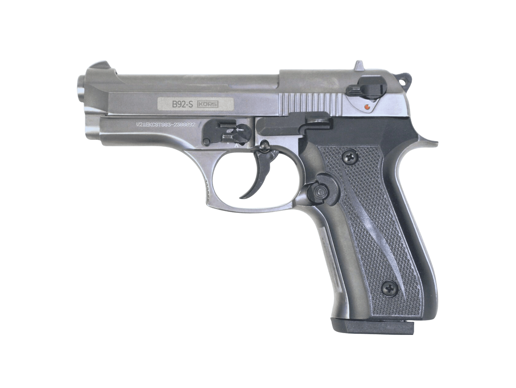 Пистолет В92-S KURS 5,5мм под патрон 10ТК compact фумо сигнальный - фото 1