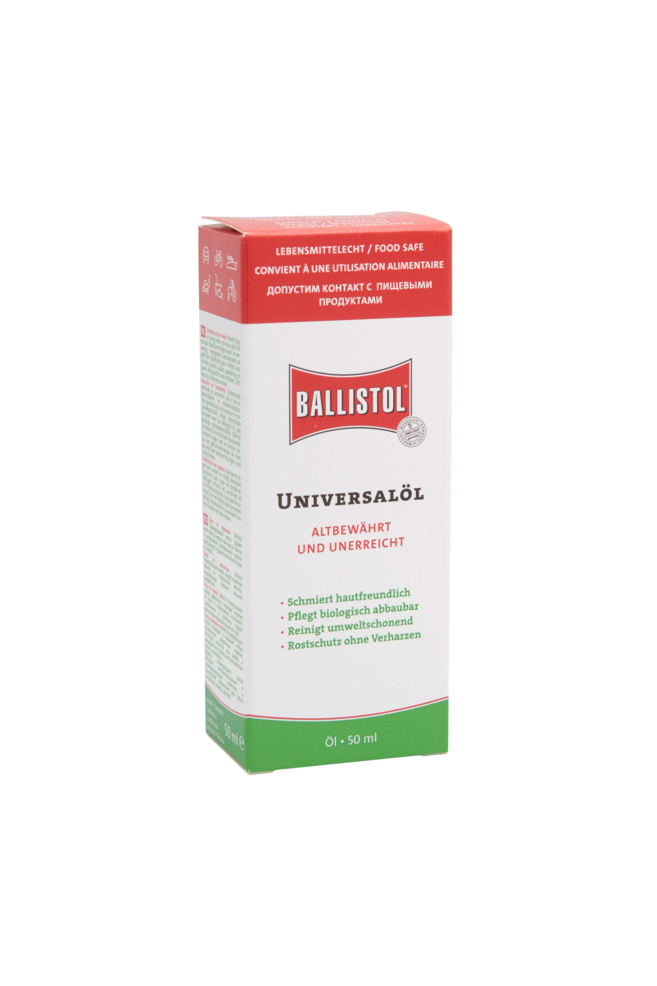 Масло оружейное Ballistol Oil 50мл - фото 1