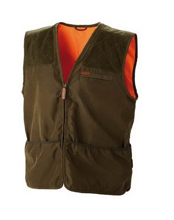 Куртка JahtiJakt Reversible fleece двухсторонняя green orange - фото 1