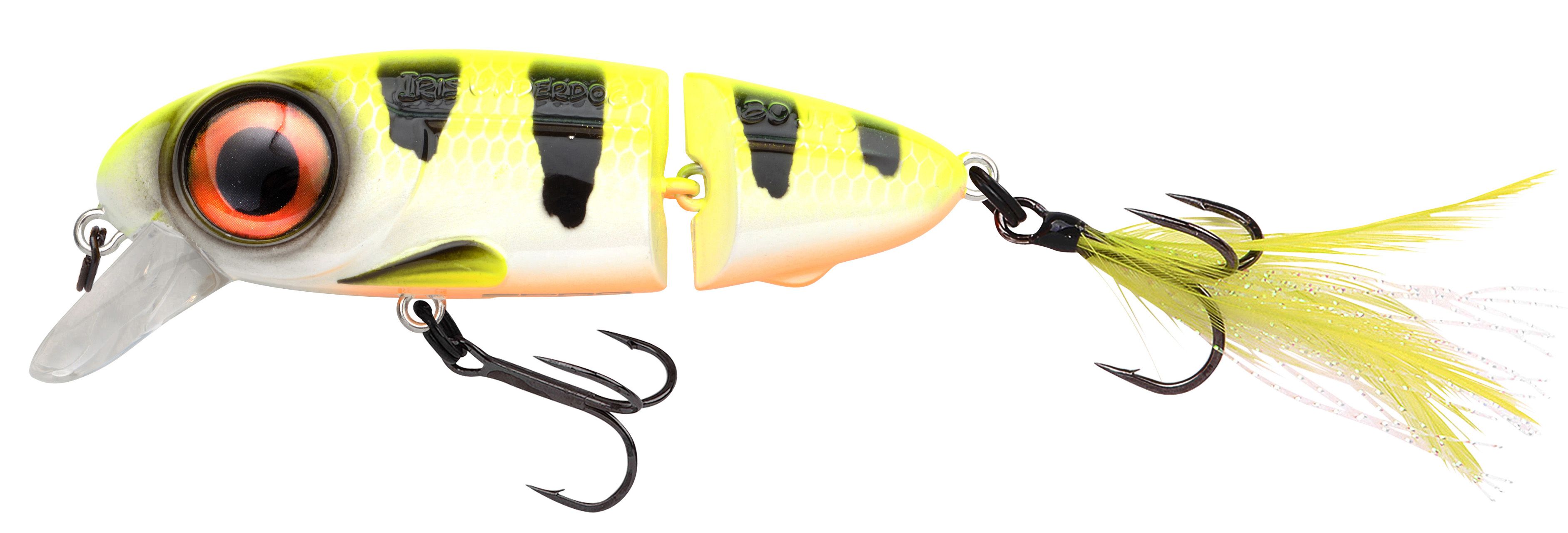 Воблер SPRO Iris Udog JTD Hardlure Hot Perch 8 см 18 гр - фото 1