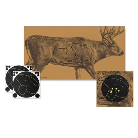 Мишень карт Олень Shoot N C Deer Silhouette Kit + смен. накл