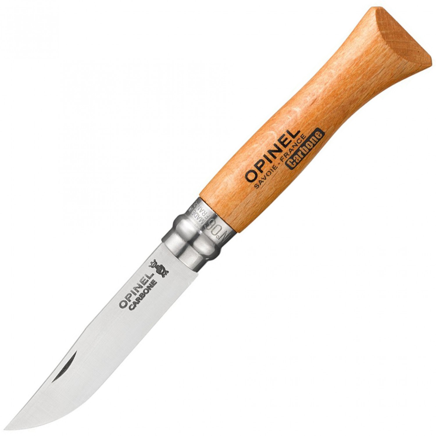 Нож Opinel 6VRN складной carbone 6см - фото 1