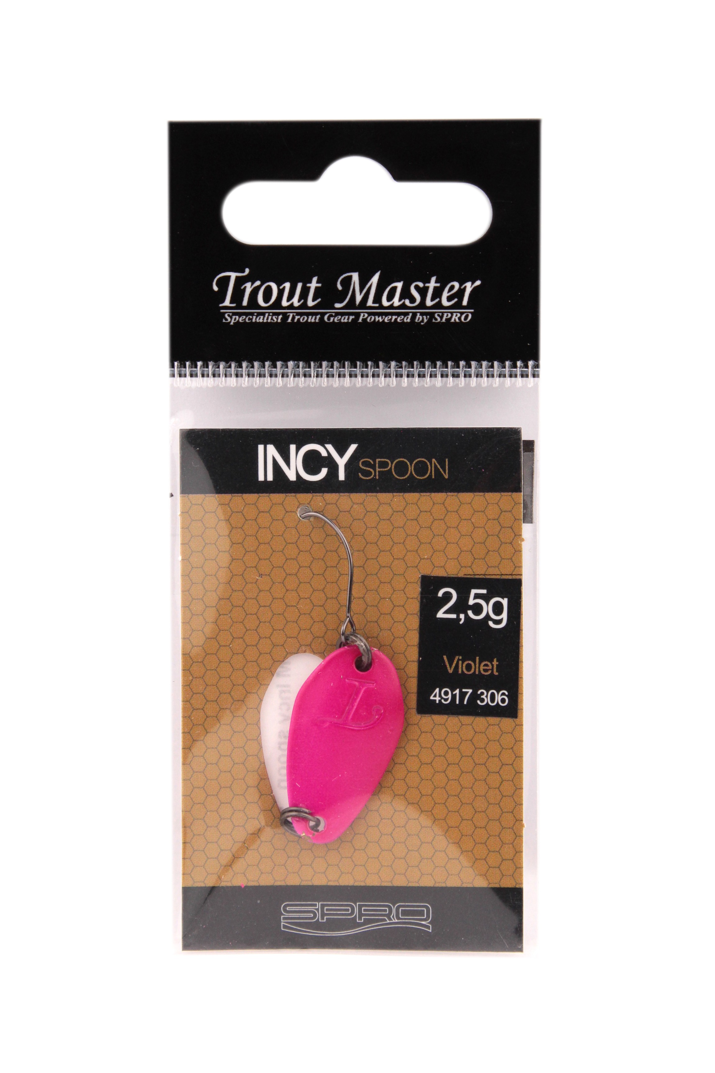 Блесна SPRO TM Incy spoon violet 2,5гр - фото 1