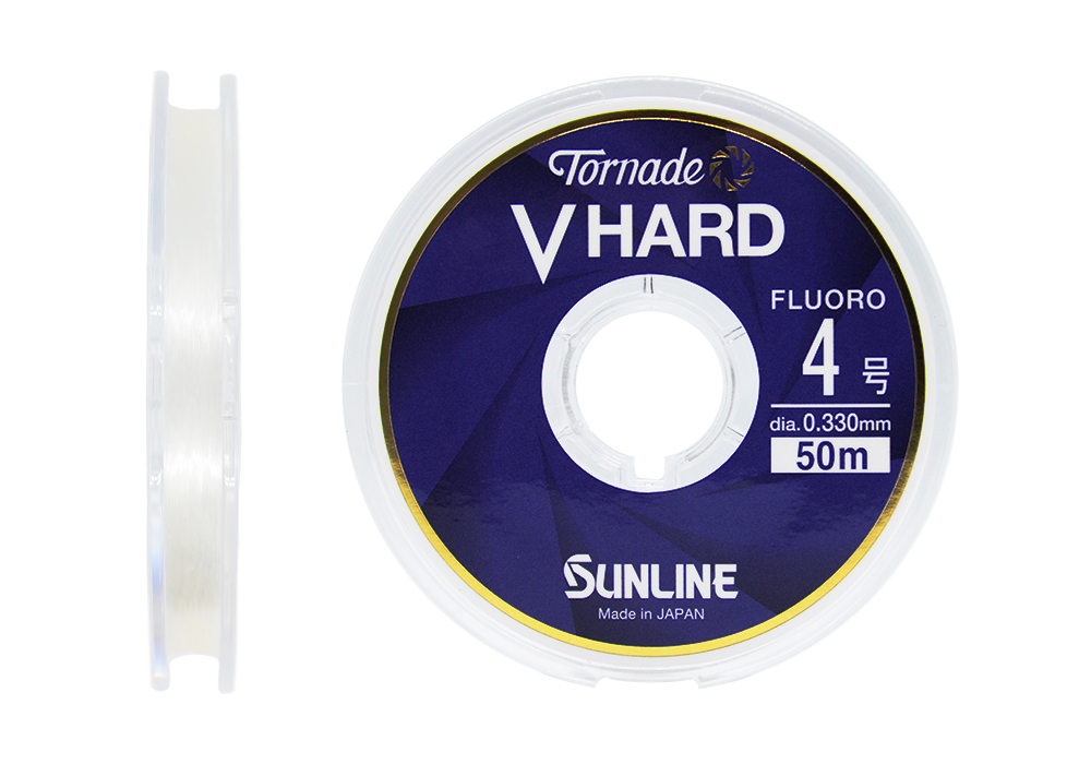 Леска Sunline Tornade V Hard FC 4.0/0.330мм 8кг/16lb 50м Clear - фото 1