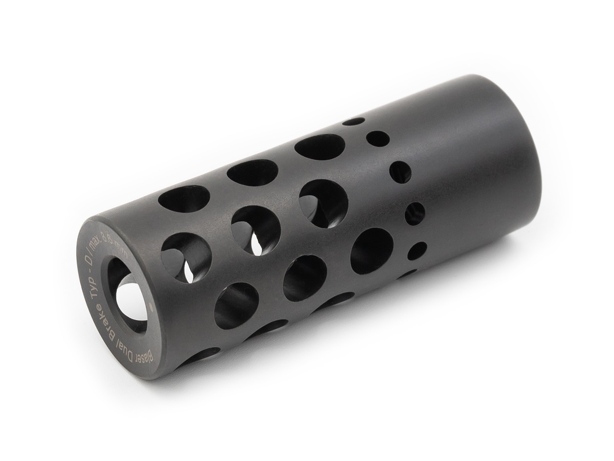 МП Штатный дульный тормоз компенсатор Blaser Dual-Brake (M18x1) - фото 1