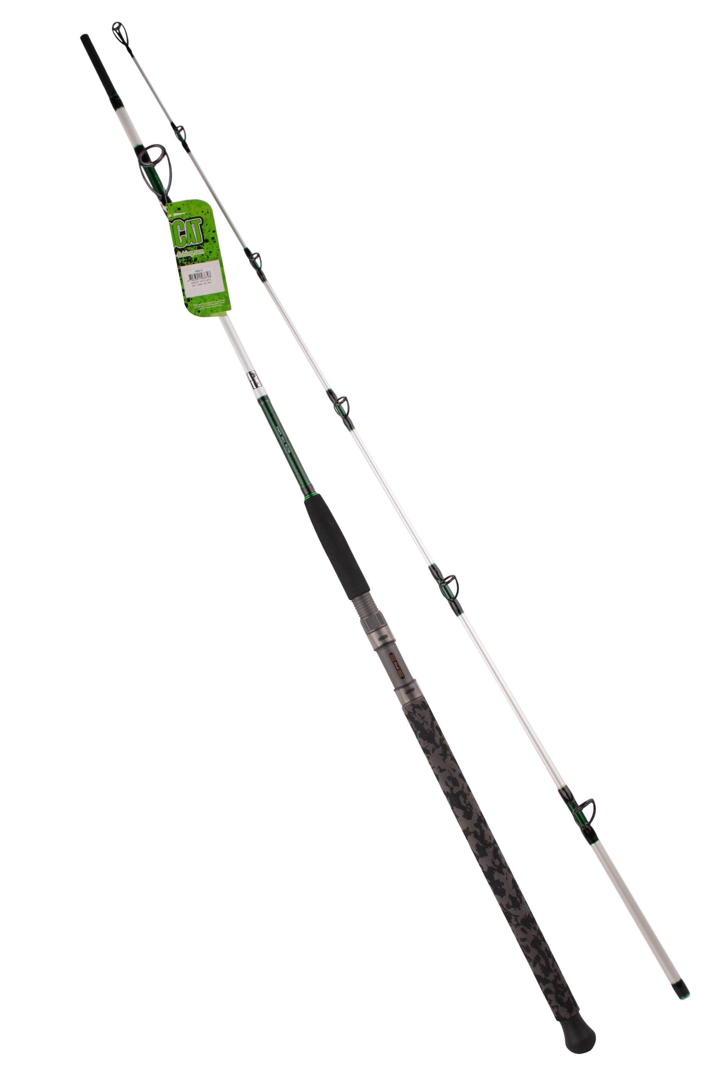 Удилище DAM Madcat white spin 2,40м 50-175гр