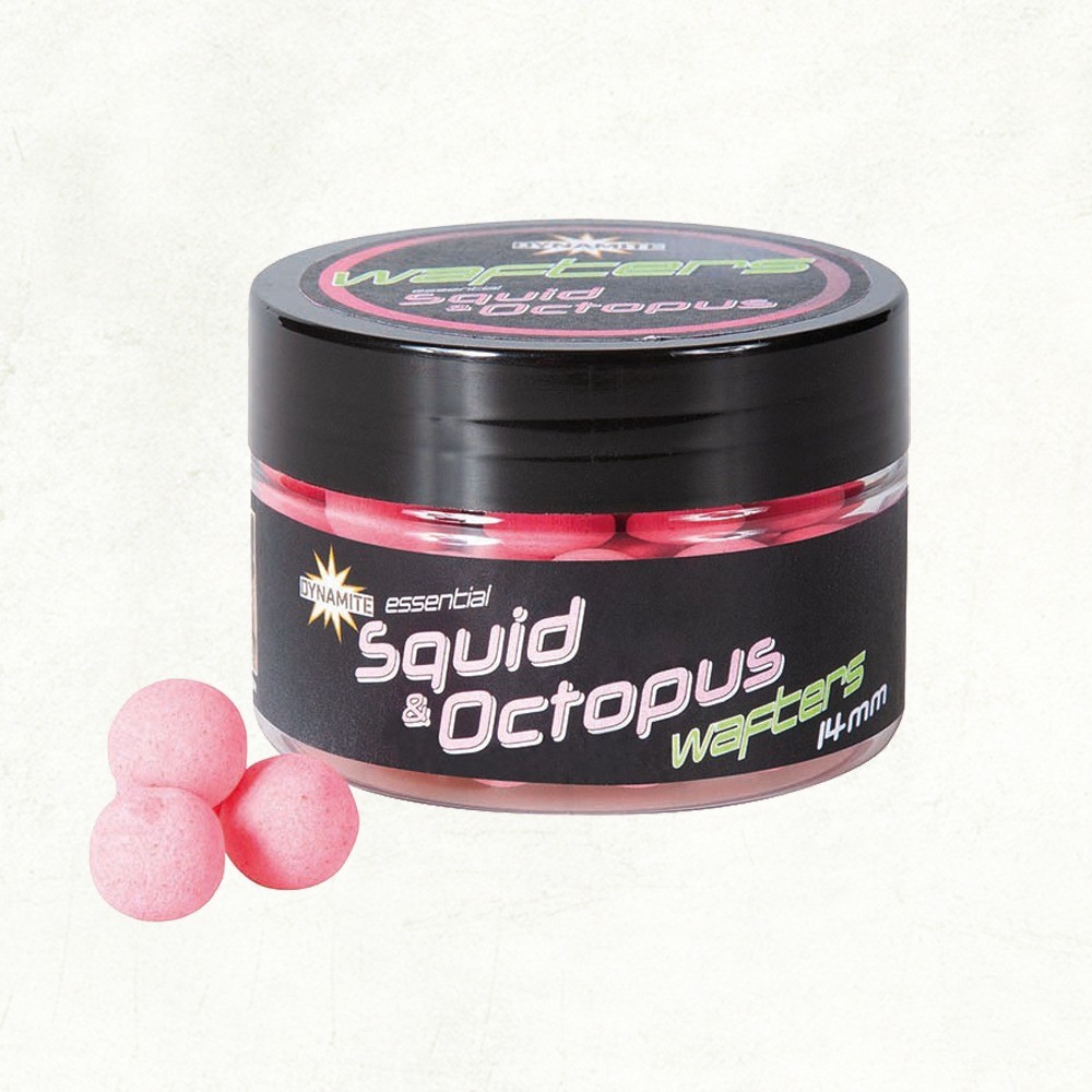 Насадка Dynamite Baits Wafter fluro Squid & octopus14мм - фото 1