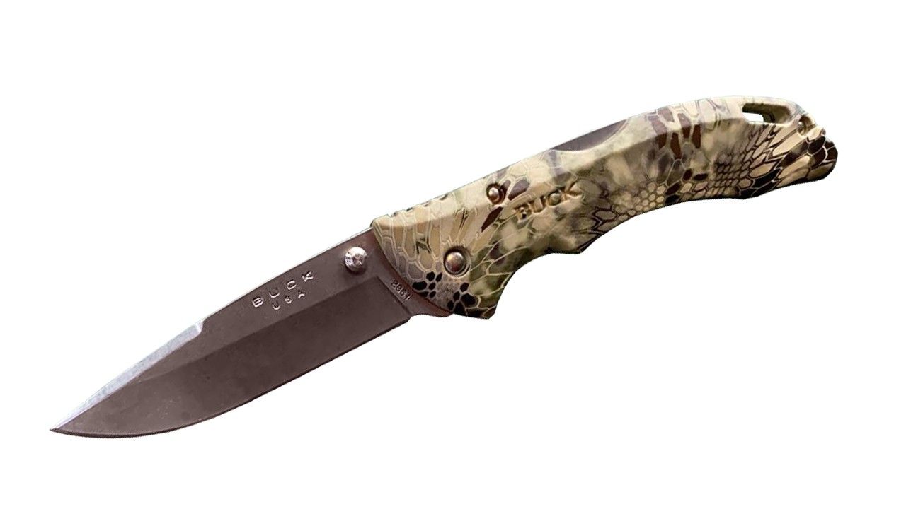 Нож Buck Bantam Kryptek Highlander складной Camo 9,5 см