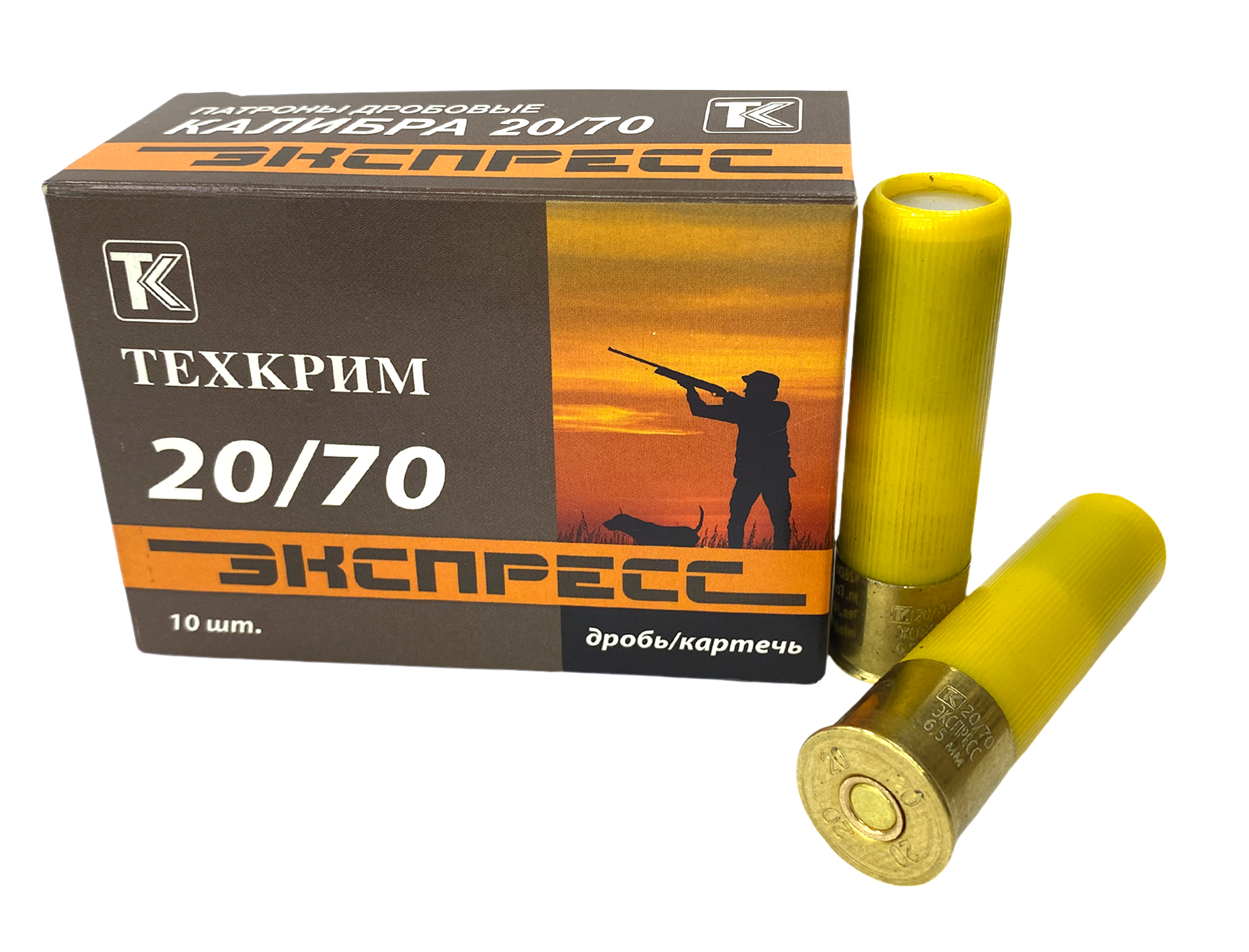 Патрон 20x70 Техкрим карт 6,5 Экспресс - фото 1