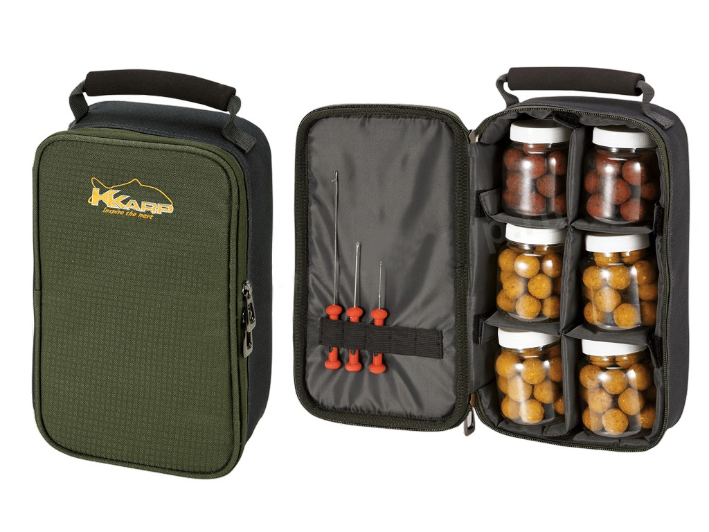 Сумка Trabucco K-Karp 6 cans bait bag для насадок - фото 1