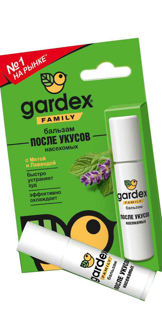 Бальзам Gardex Family роликовый после укусов насекомых 7 мл - фото 1