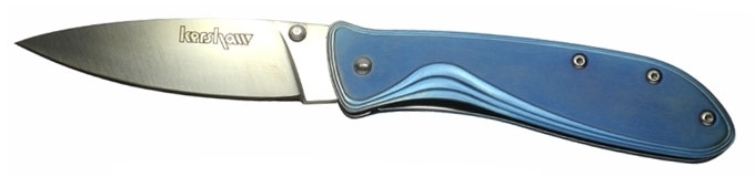 Нож Kershaw 1450 Sapphire складной сталь AUS8A рукоять титан - фото 1