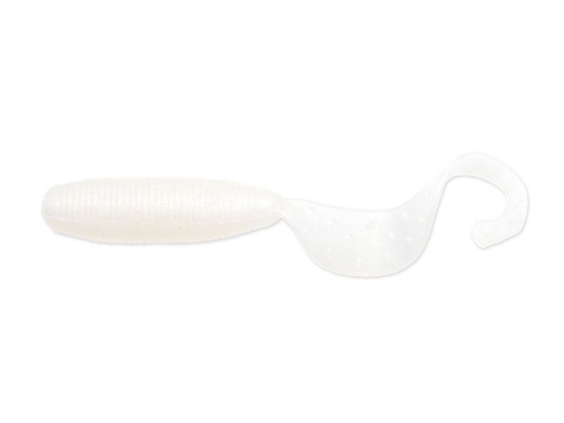 Приманка Reins 2&quot; Fat G-Tail Grub Pearl White - фото 1