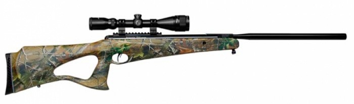 Винтовка Crosman Trail NP 8-BT1K77CNP Camo Nitro 4,5мм перел плс прицел 3-9х40 - фото 1