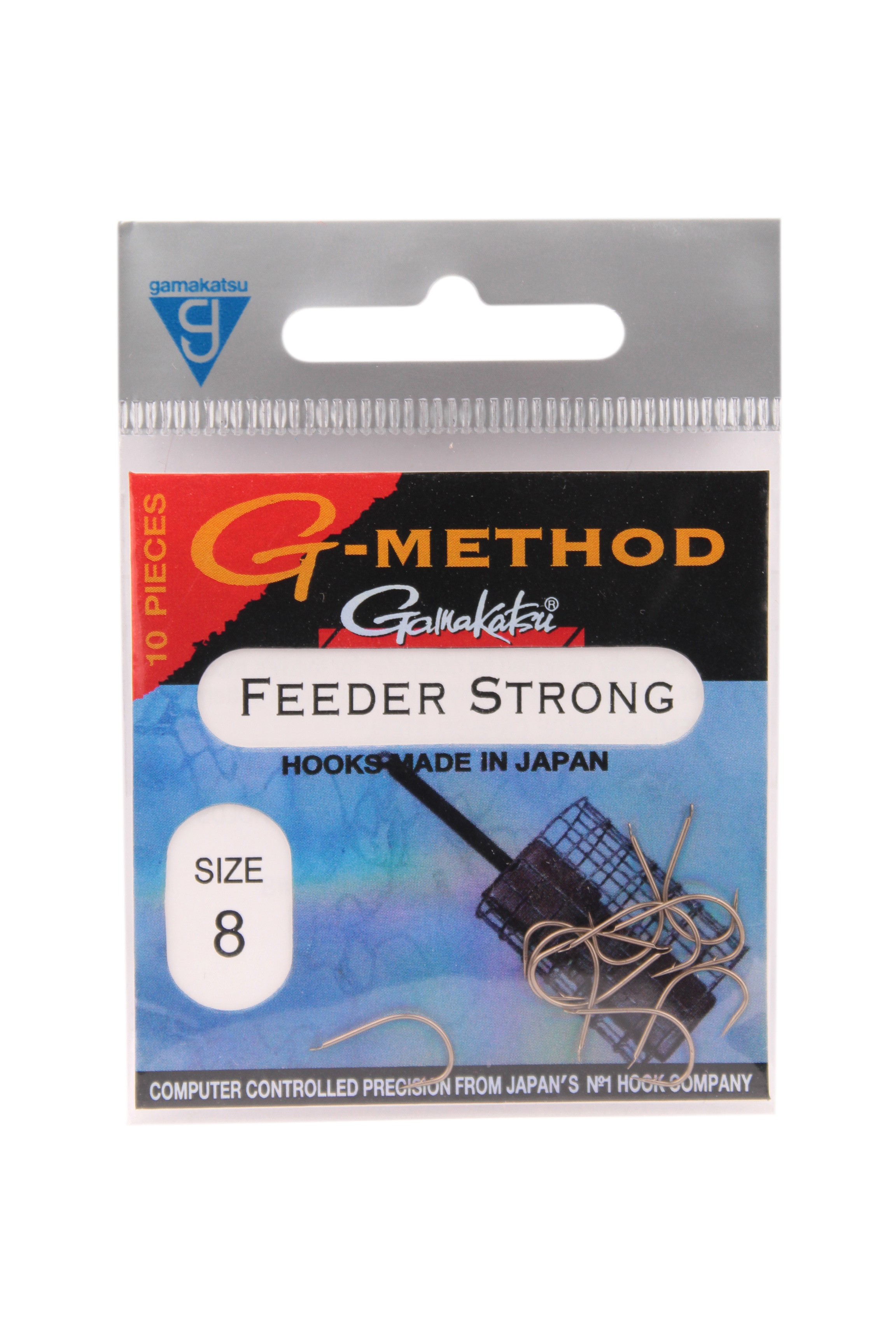 Крючок Gamakatsu G-Method feeder strong bronze №8 - фото 1