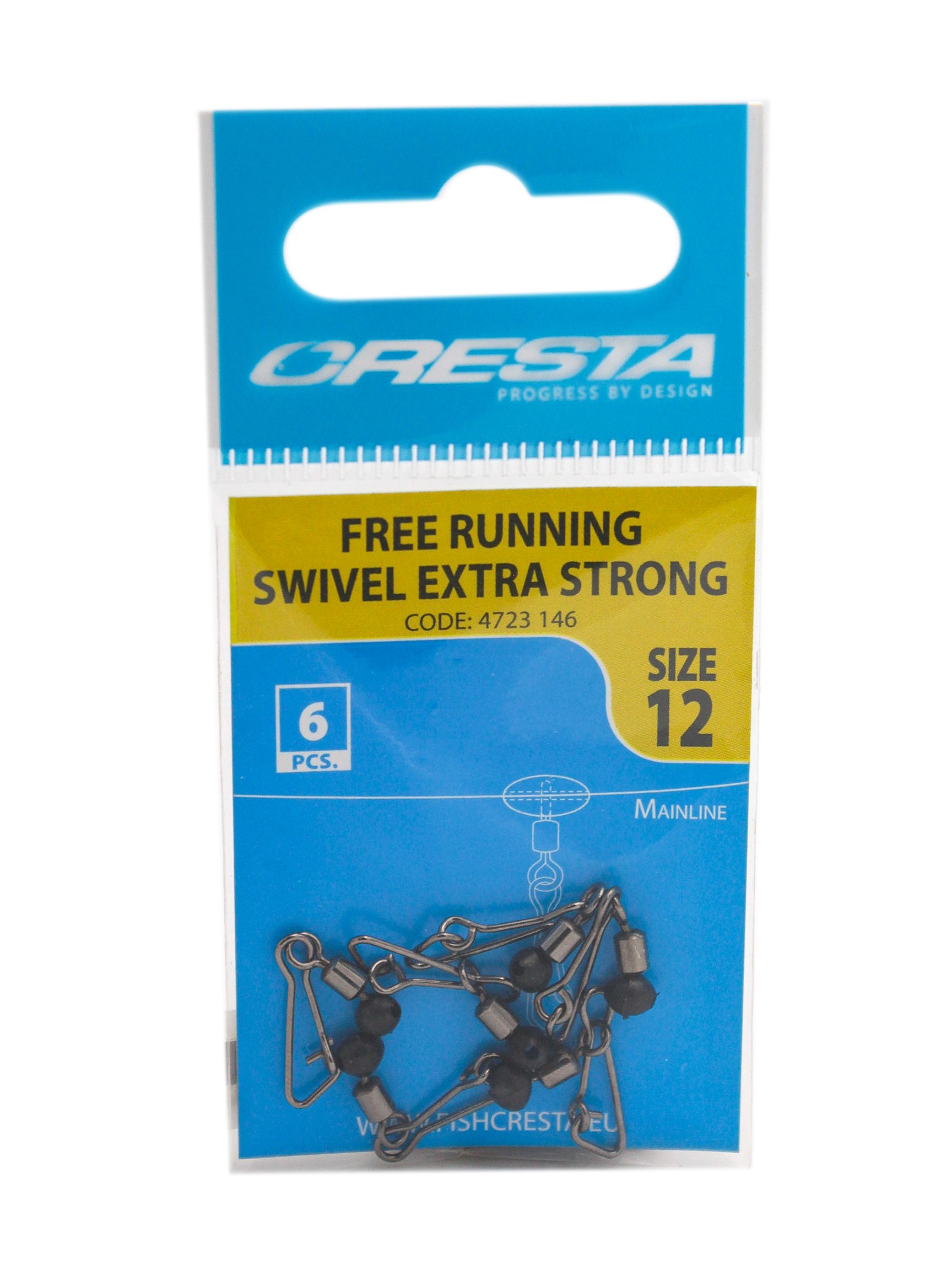 Вертлюг SPRO с карабином free running swivel extra strong №12 - фото 1