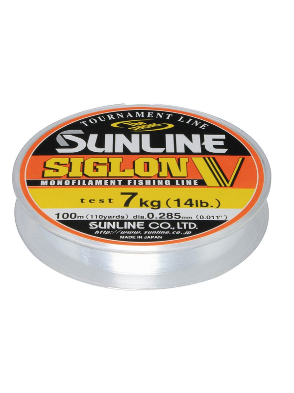 Леска Sunline Siglon V clear 100м 0,285мм 7кг - фото 1