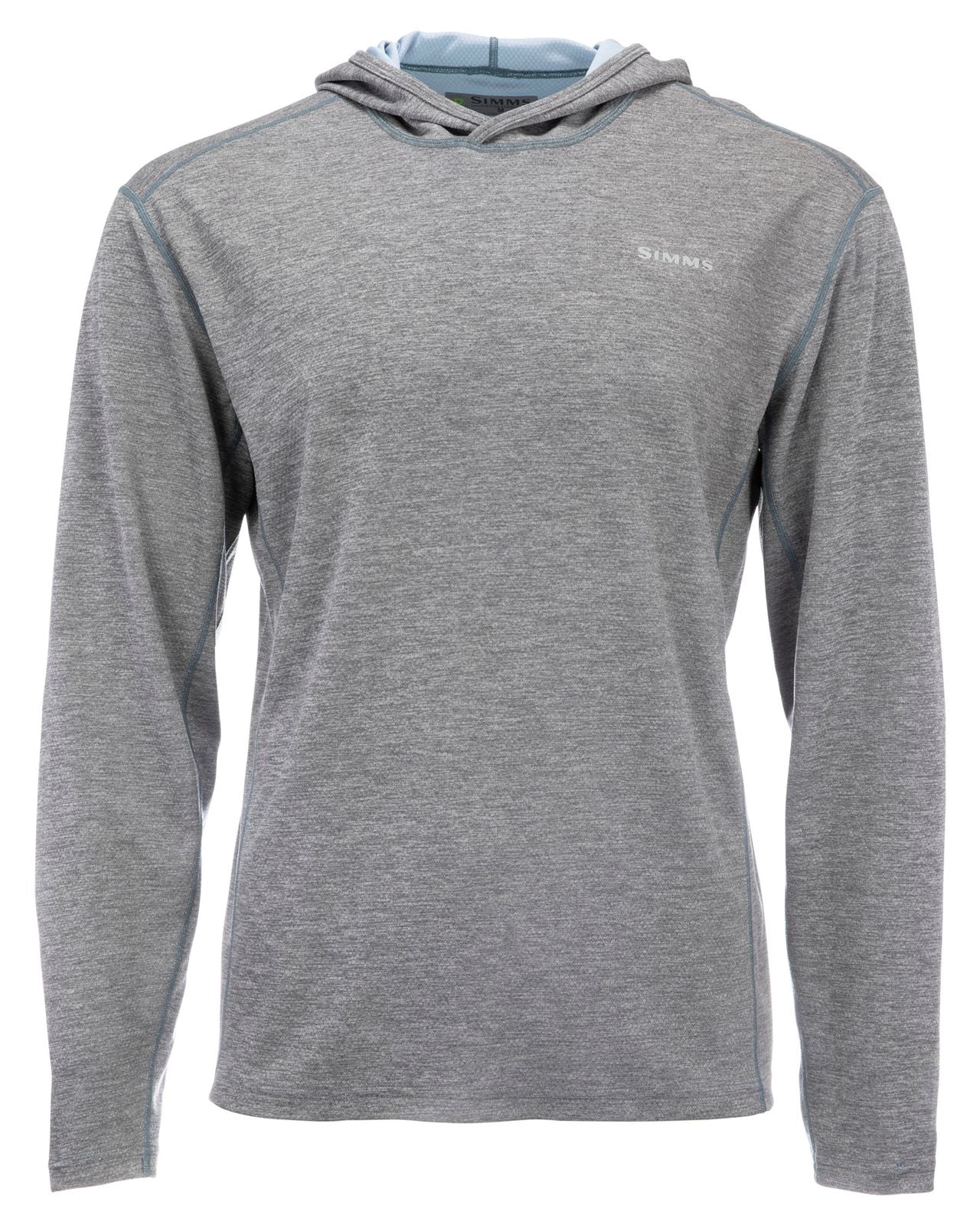 Футболка Simms Bugstopper hoody steel heather  - фото 1