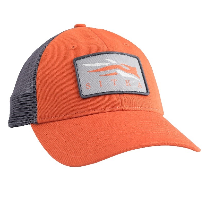 Бейсболка Sitka Meshback trucker burnt orange - фото 1