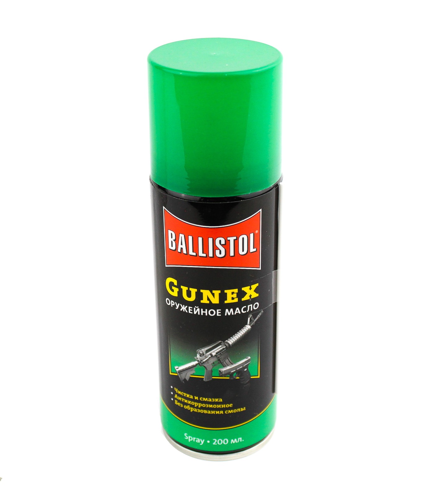 Масло оружейное Ballistol Gunex 2000 spray 200мл - фото 1