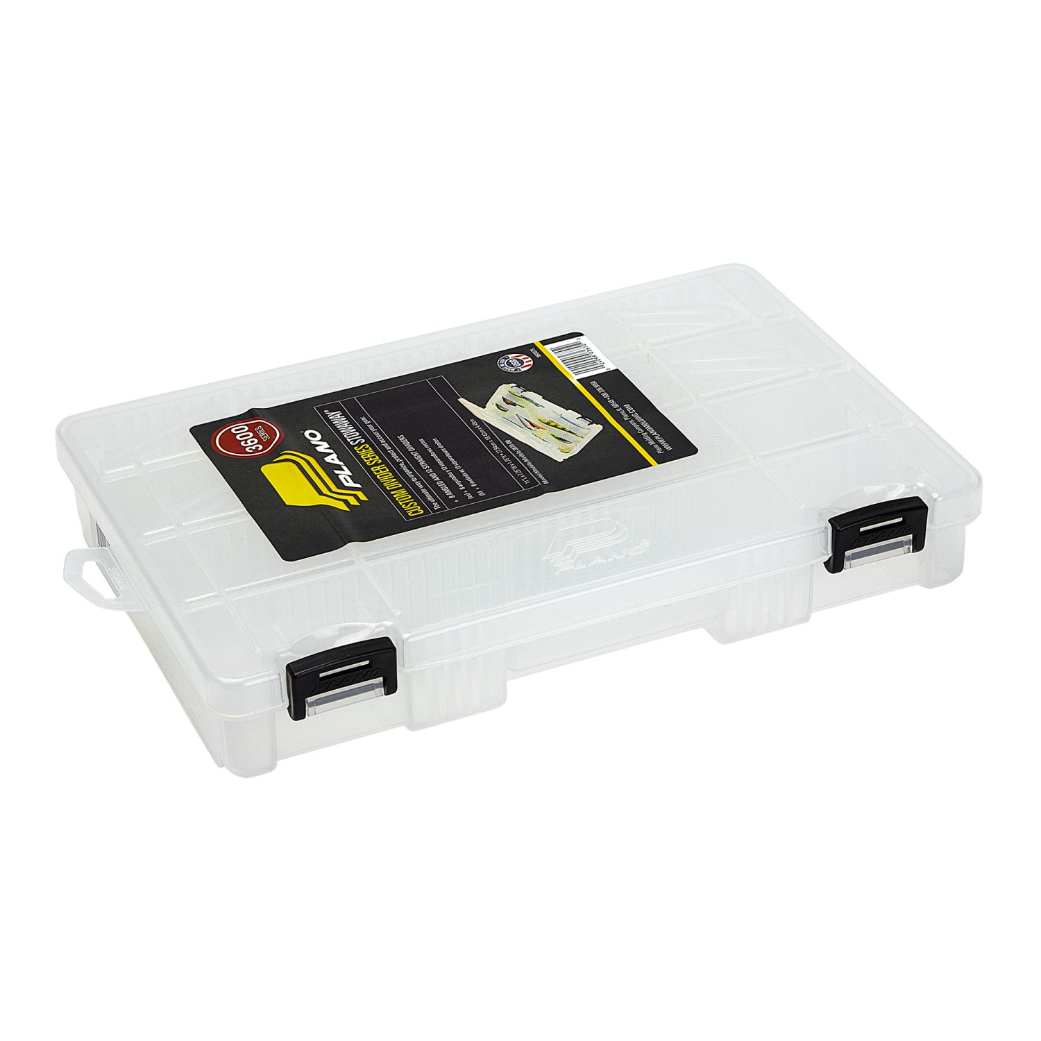 Коробка Plano 367000 Cds Stowaway-3600size-Clr 27,9x18,4x4,4 9 carton - фото 1