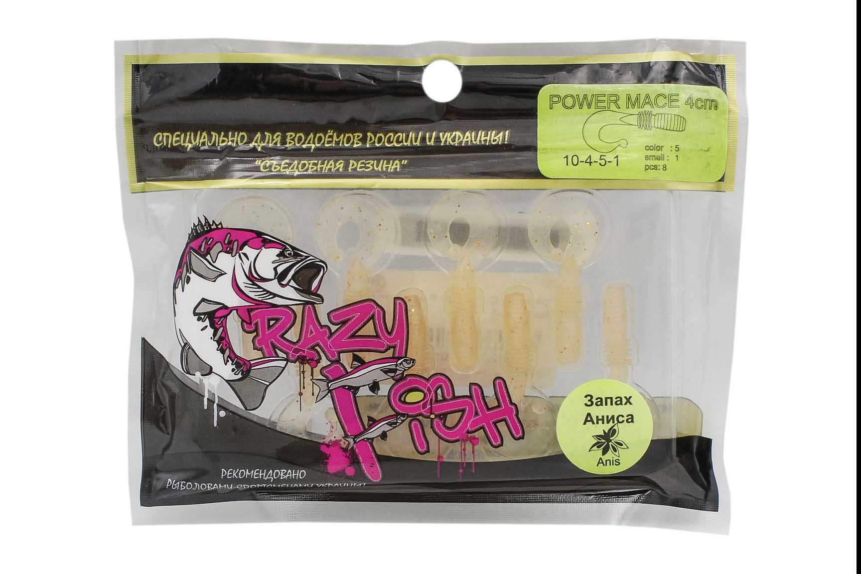 Приманка Crazy Fish Power Mace 10-4-5-1 - фото 1