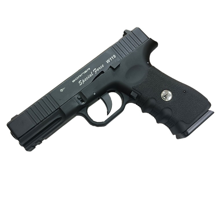 МП Пистолет Borner W119 Glock 17 4.5мм - фото 1