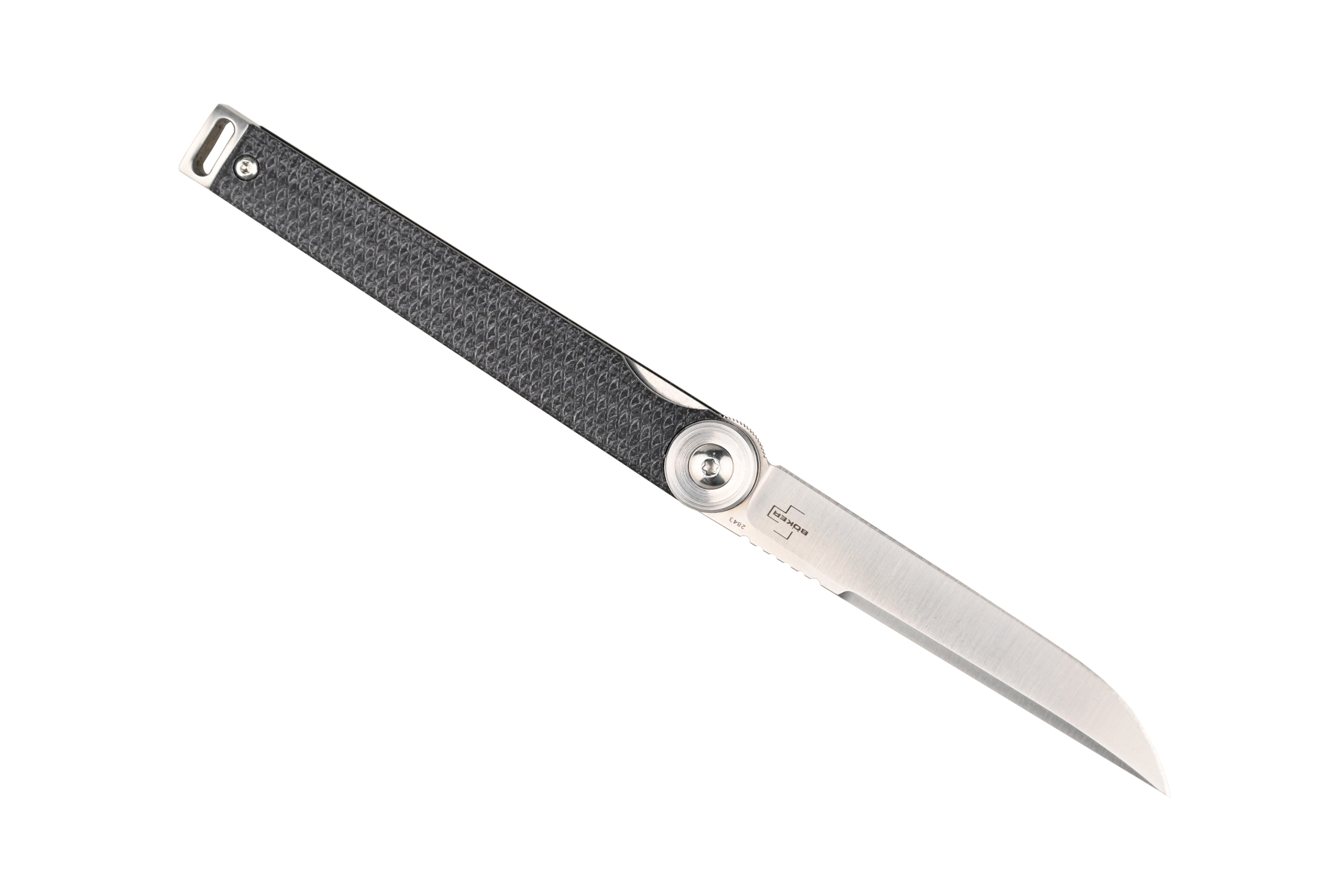 Нож Boker Kaizen Black складной сталь D2 рукоять G10 - фото 1