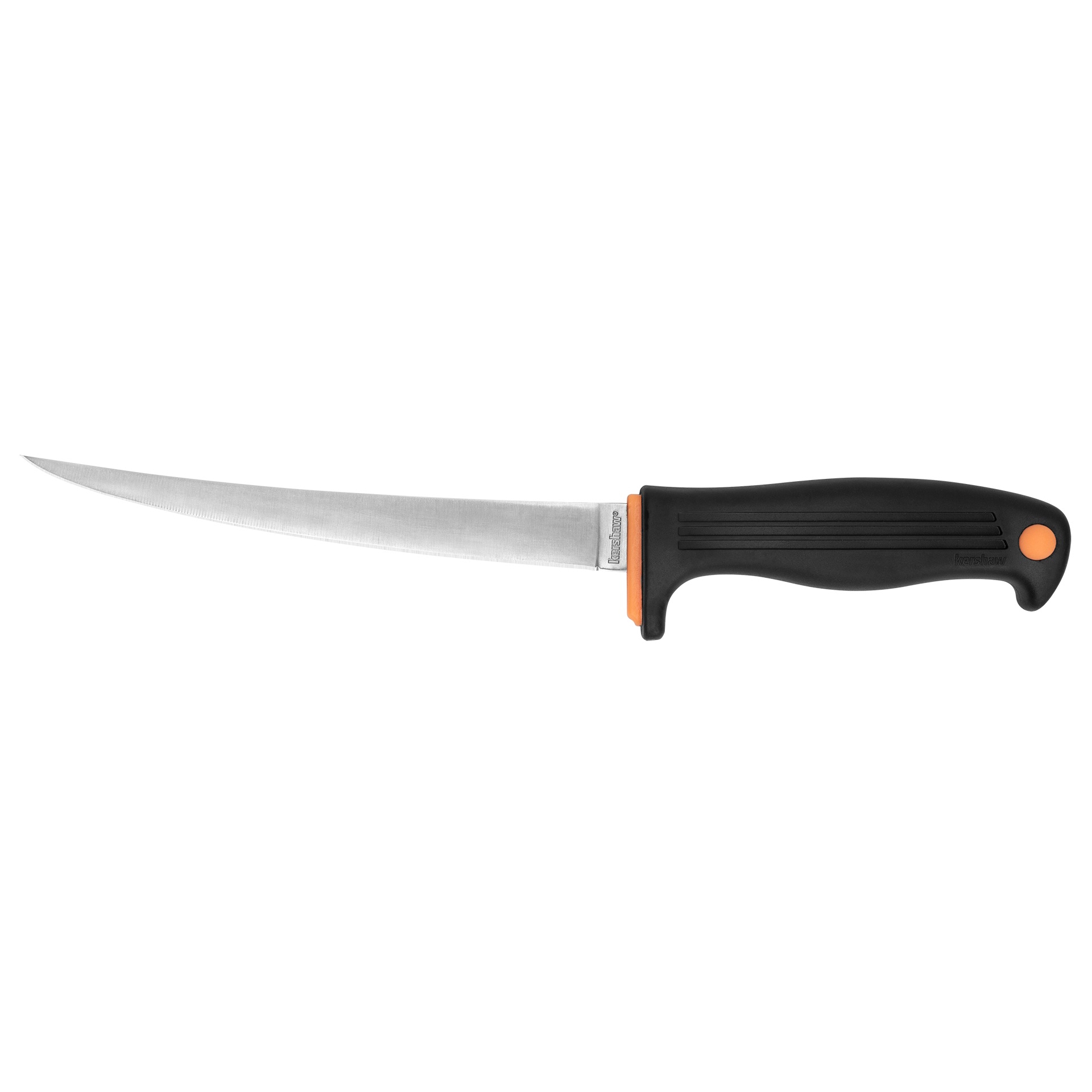 Нож Kershaw K1257 фиксированный филейный рукоять полимер сталь 17,78см 420J2 - фото 1