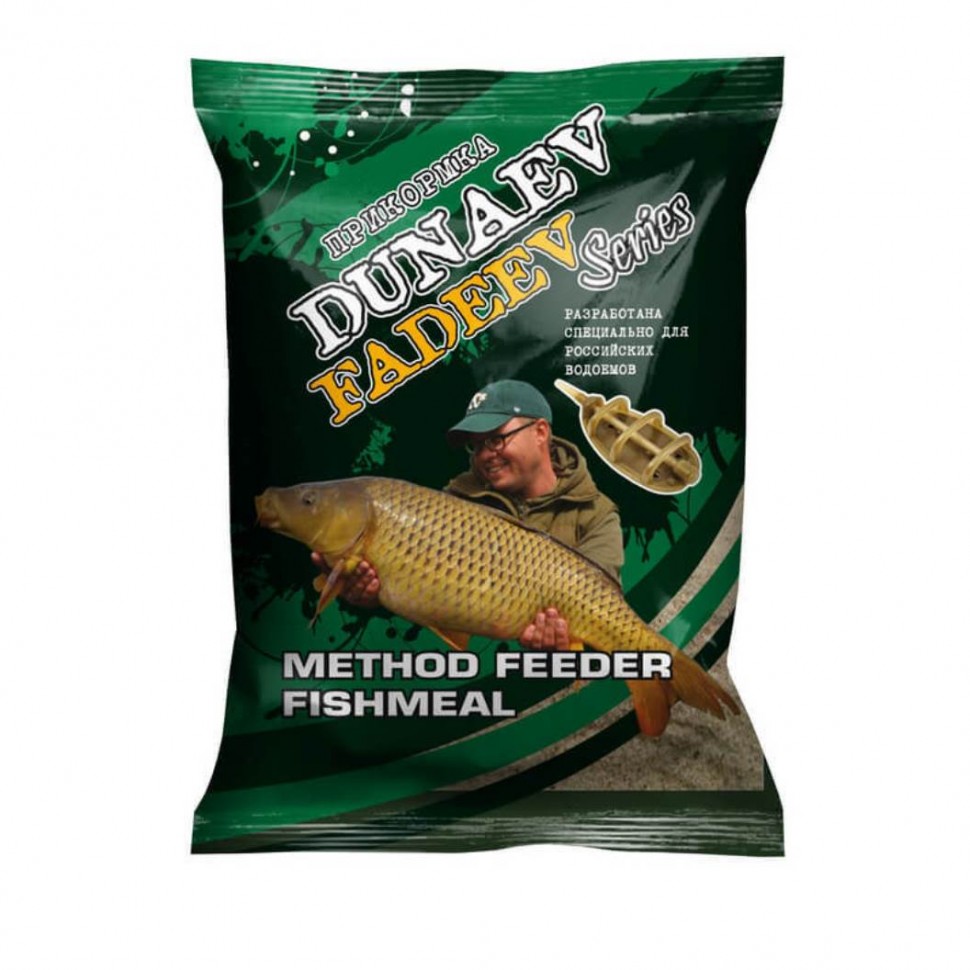 Прикормка Dunaev-Fadeev 1кг method feeder fishmeal - фото 1