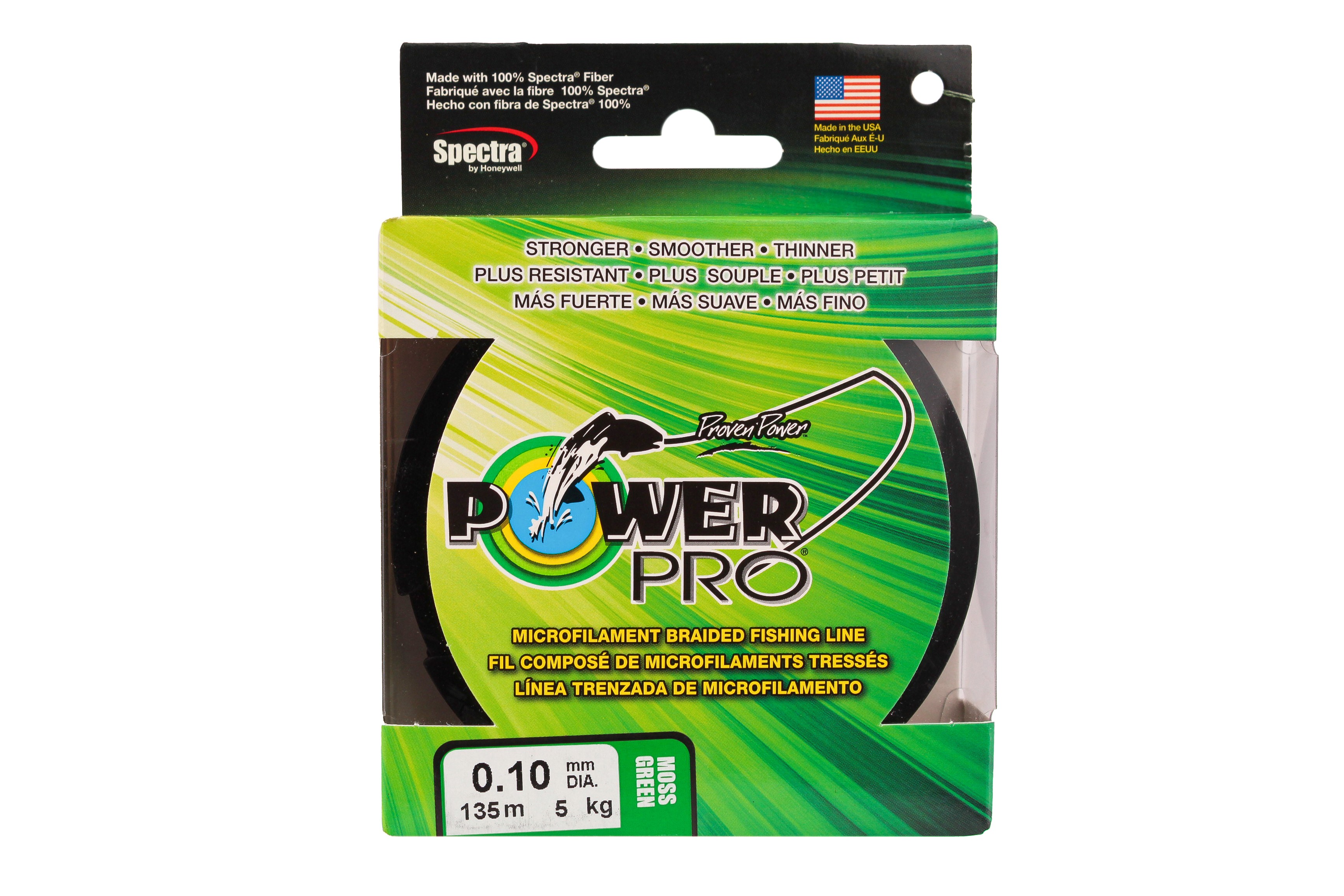 Шнур Power Pro 135м 0,10мм moss green