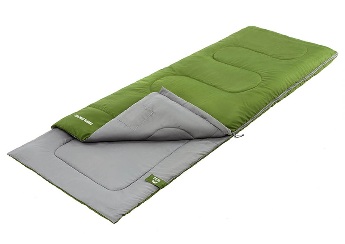 Спальник Jungle Camp Camper comfort зеленый - фото 1