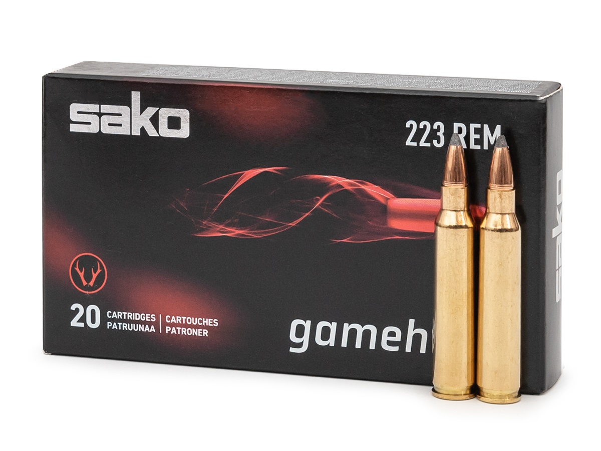 Патрон 223Rem Sako 3,6  Gamehead SP - фото 1